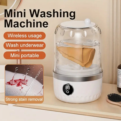 ¡MINI LAVADORA PORTÁTIL: ¡LA REVOLUCIÓN QUE CAMBIA TU VIDA!